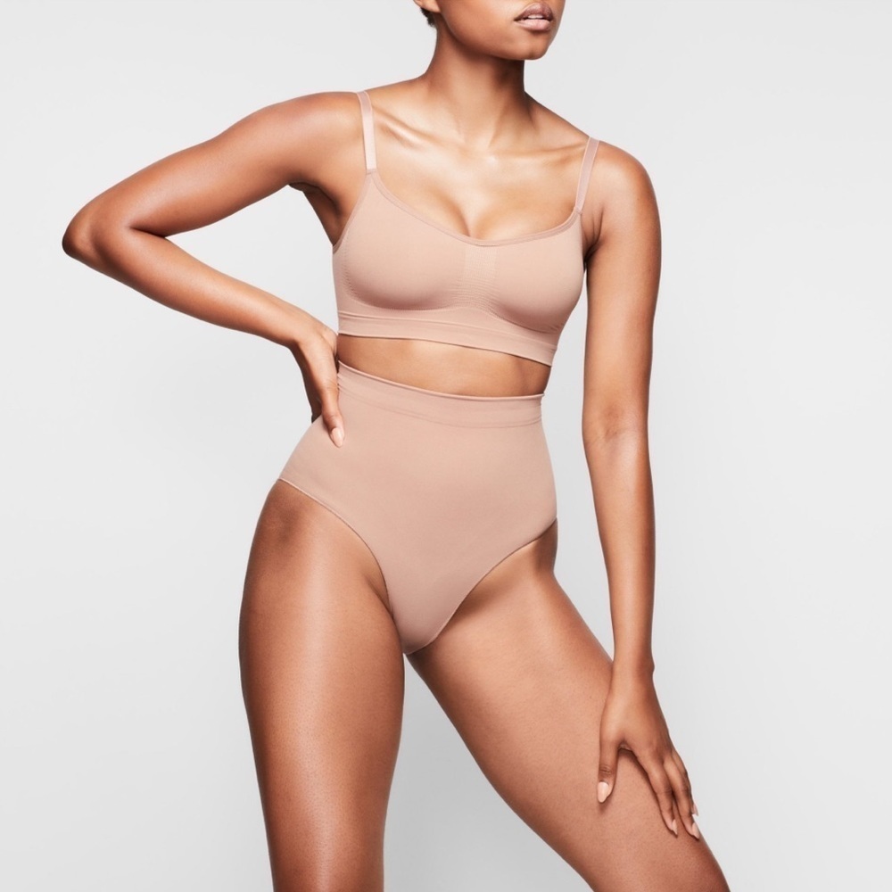 Skims NWOT Mid Waist Brief (size Sm) in Sienna